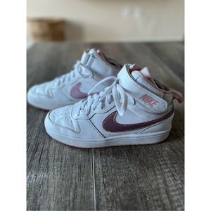 Nike Court Borough Mid 2 GS Rose Gold CD7782-105 Youth 5/ Women’s 6.5